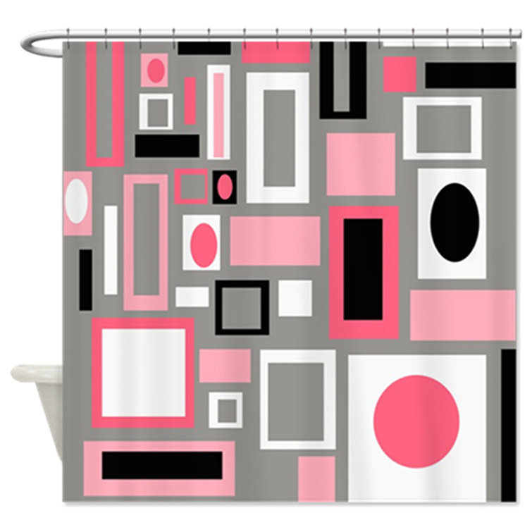 Corrigan Studio® Mersey Mid Century Modern Shower Curtain Wayfair Canada